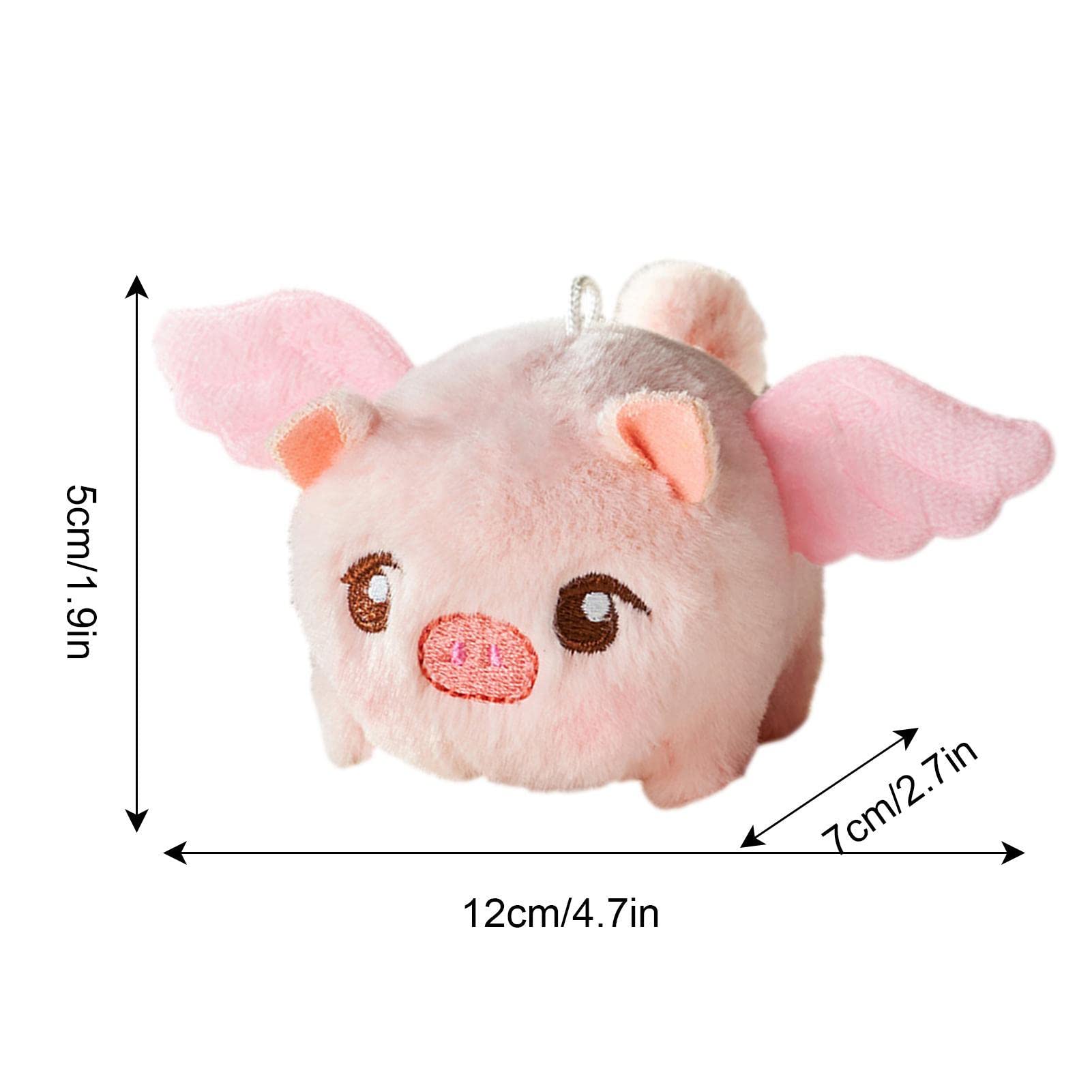 Peluche Cochon Rotation Queue Mécanique Marche