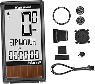 HONMEET 1 PC 5 Odômetro Esportivo Durável Computador Com Luz De Fundo Velocímetro Tacômetro Com Fio Principal Computador Digital Cronômetro Bicicleta Computador Velocímetro Aparelho