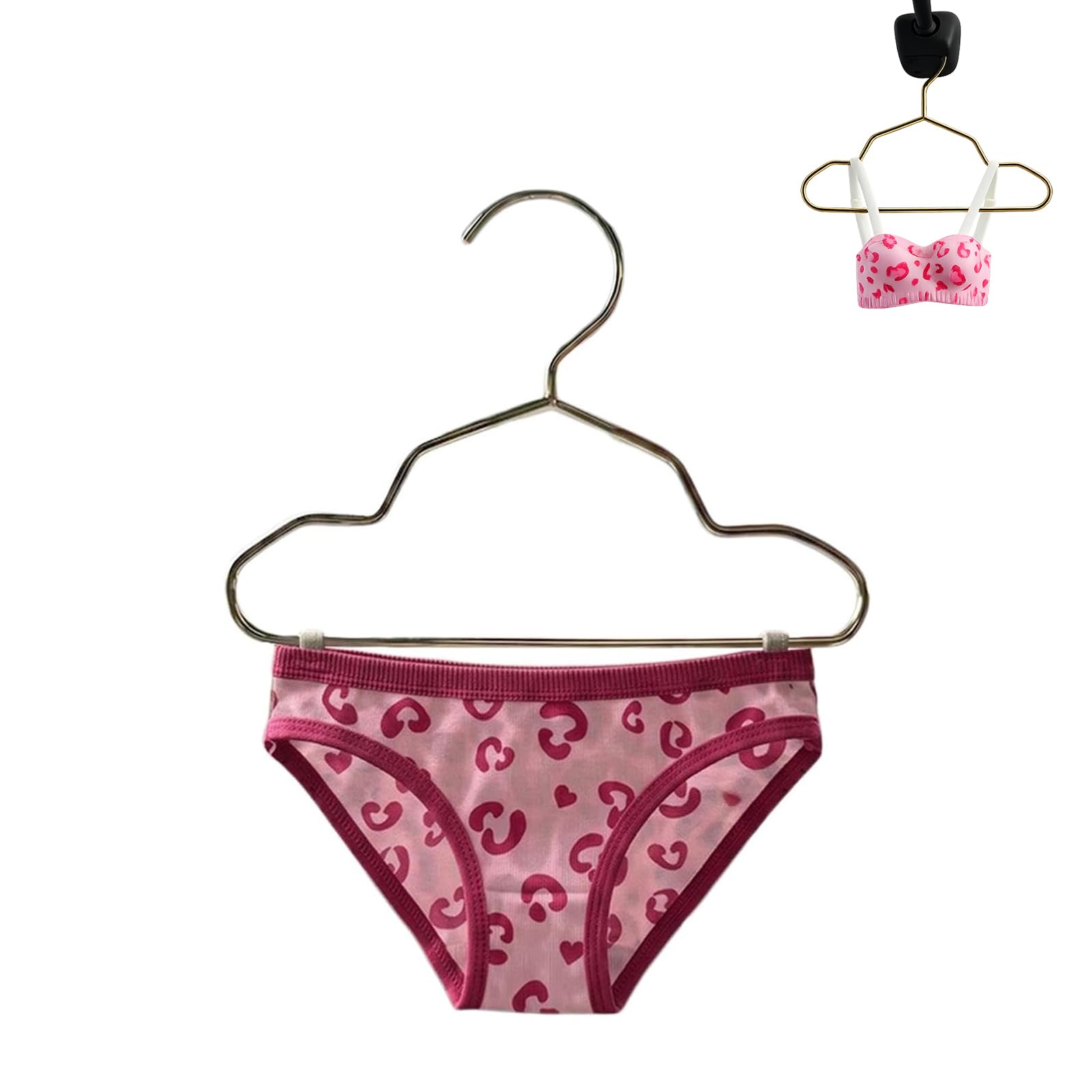 Mini Lingerie Car Hanging Ornament, Car Rearview Mirror Decor - Funny Underwear Charm with Hanger, Novelty Cute Little Bra/Briefs Interior Accessories, for Truck SUV RV Sedan (#G)
