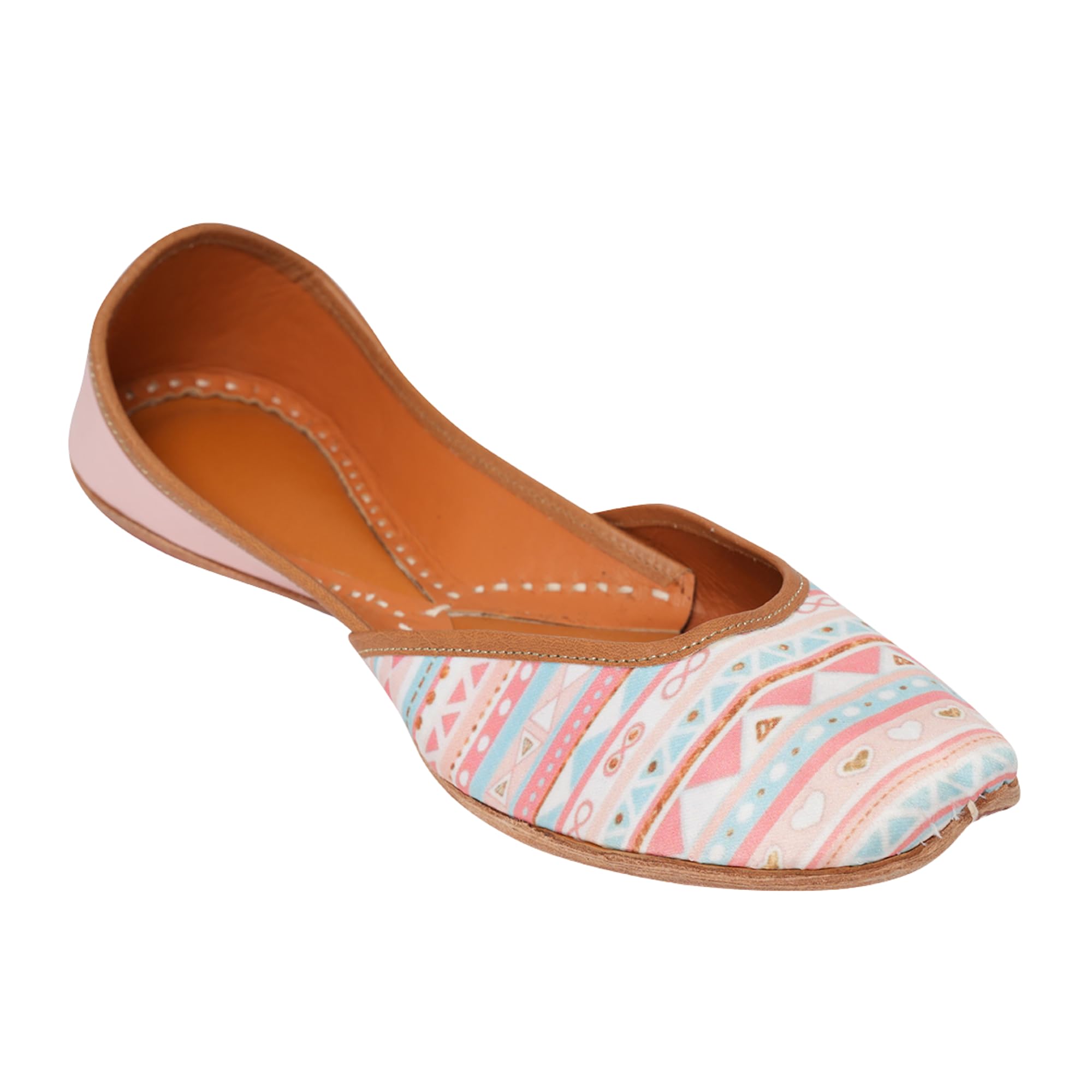 Women Embroidered Mojaris Flats | Multicolor-image-4