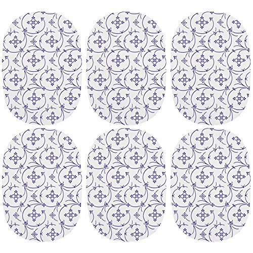 RICOLOR 15076 Frühstücksbrettchen oval 'Indisch Blau', HPL, 24x17cm,...