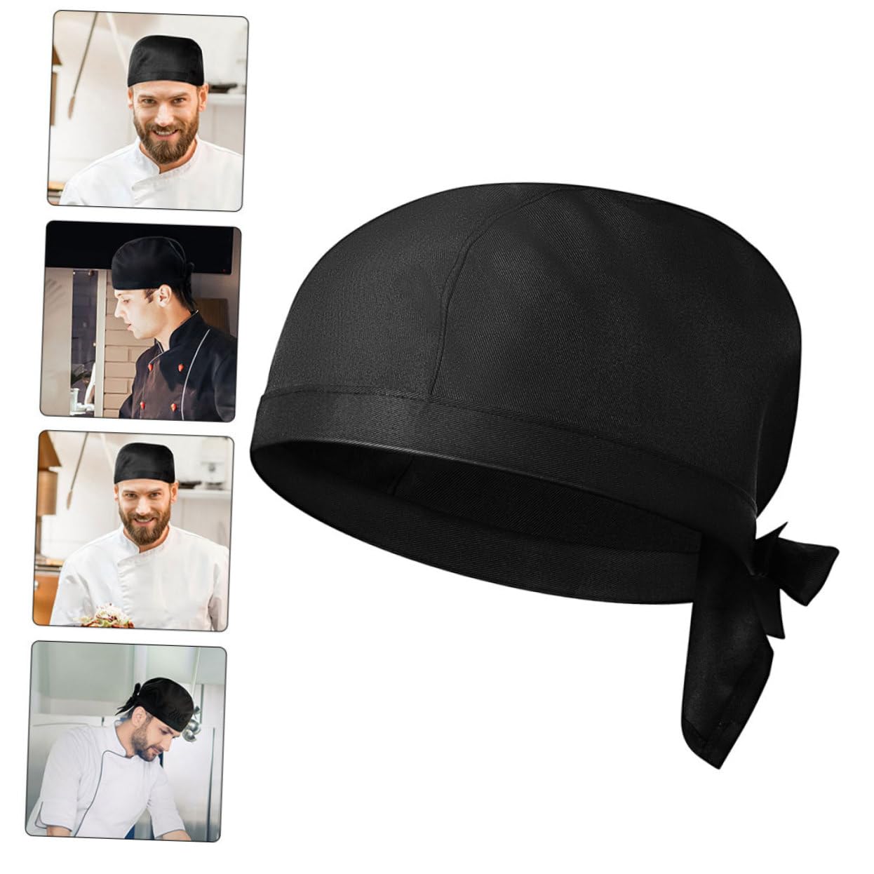 Baluue 9pezzi Cappello da Cuoco in Cotone Cappello da Cucina Traspirante Cappelli da Cuoco da Ristorante da Lavoro da Servizio da Cucina