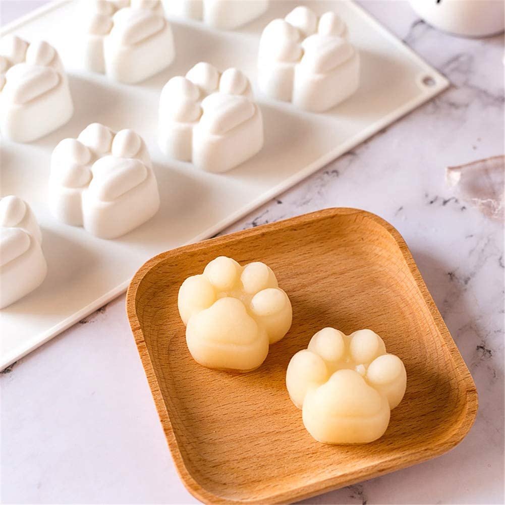 Amazon | シリコンモールド 肉球 ケーキ型 抜き型 耐熱耐冷 お