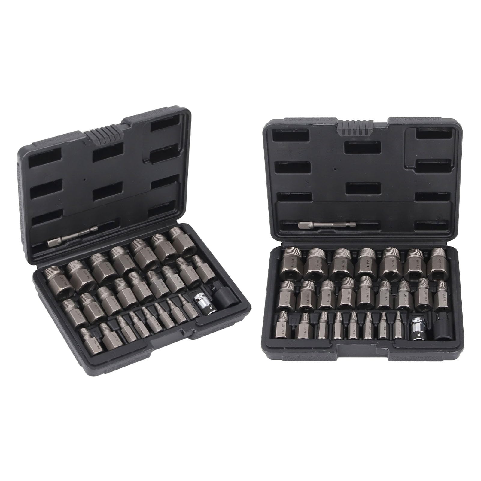 Juego de extractores de pernos Juego de extractores de tuercas duraderos de alta resistencia Juego de llaves de vaso extractores de pernos pelados para mecánicos entusiastas del