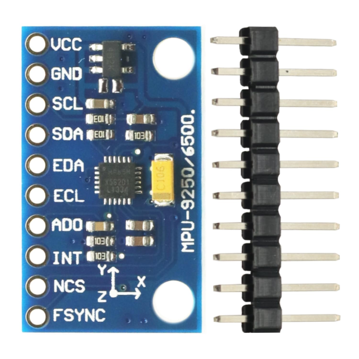 Módulo de sensor de acelerómetro de giroscopio MPU6500 de 6 ejes MPU6050 de 6 ejes para Arduino