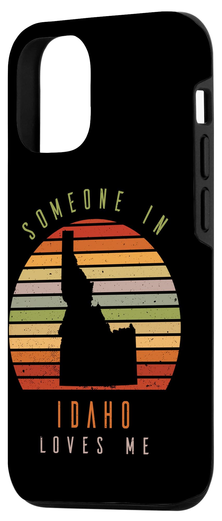 Someone In Idaho Loves Me Vintage State Retro Case for iPhone 14 - Image 2
