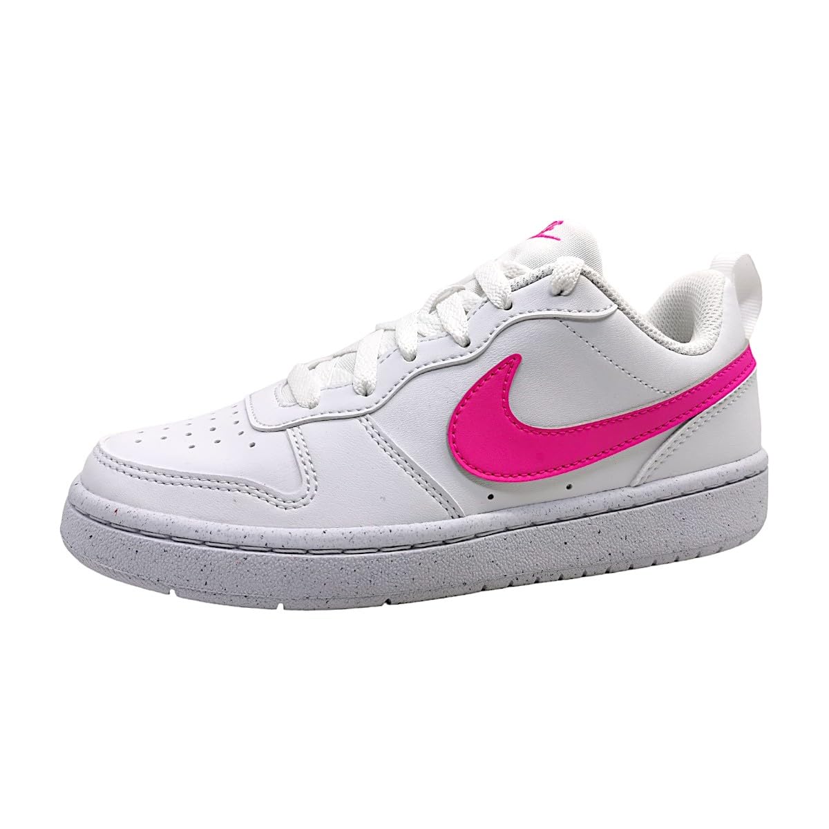 DV5456-113 Nike Court Borough Low RECRAFT GS Bambina Herren White/Laser Fuchsia EU 36