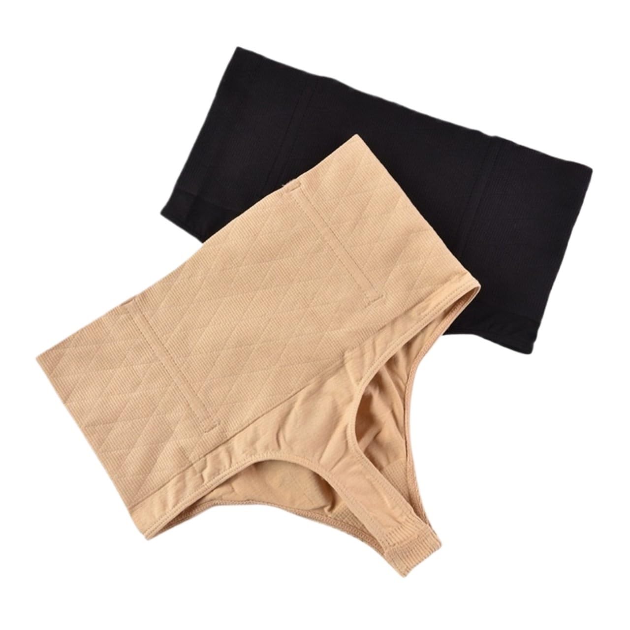 LYGBAOFUL Damskie majtki wyszczuplają o wysokiej talii Bezszwowe stringi Butt Lifter Shapewear Lady Bielizna kontrolująca brzuch