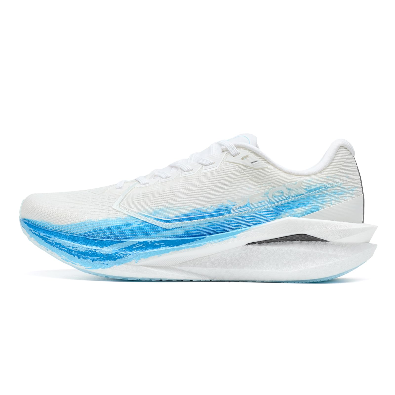 XTEP Scarpe da Corsa Uomo 260X, Scarpe da Maratona Aggiornate con 85% Ammortizzazione, Allenamento di Corsa con Placca di Carbonio Leggera, Respiranti e Antiscivolo