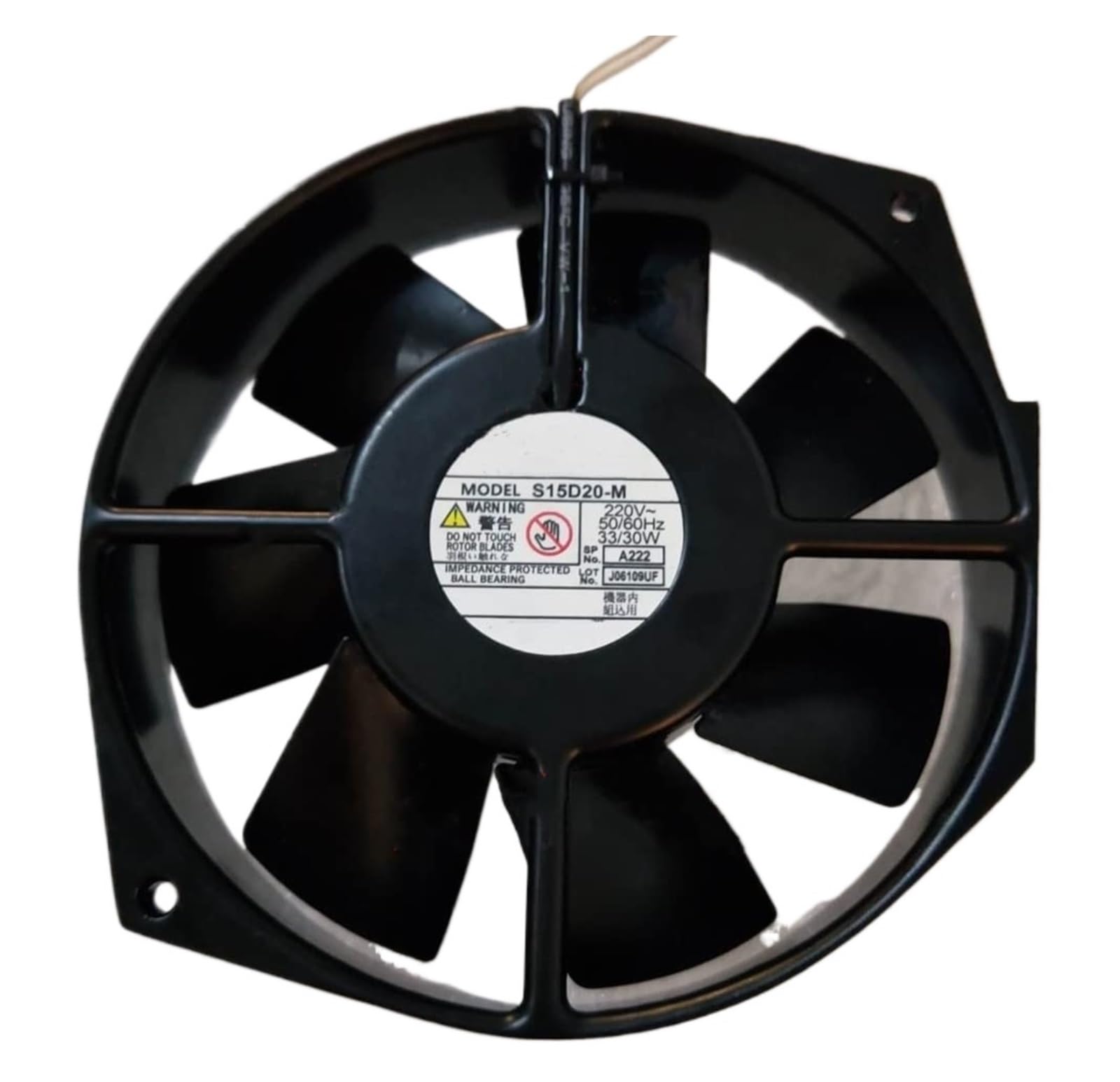 WEUSANXPL S15D20-W 200V 50/60Hz 33/30W Cooling Fan