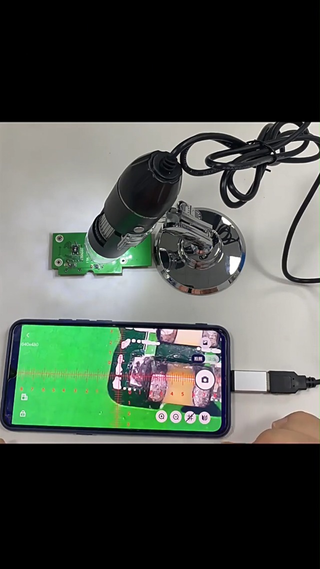 Image of Handheld Digital Microscope, 3 in 1 Digital Microscope Handheld Digital Microscope with HD 1600X Image and WiFi Connection USB Port, USB Microscopes