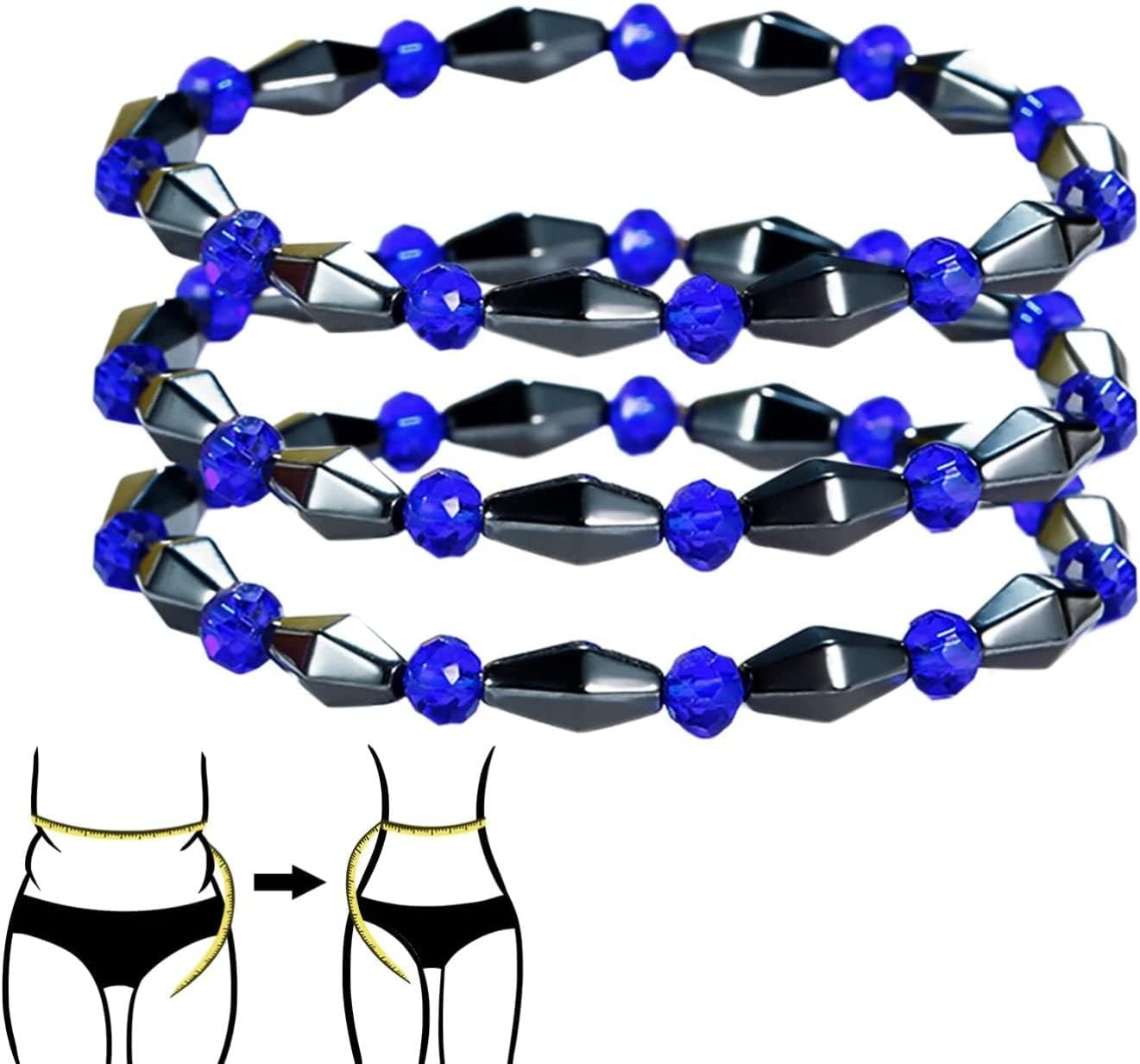 HEMOTON 3PCS Lymph Bracelets Adjustable