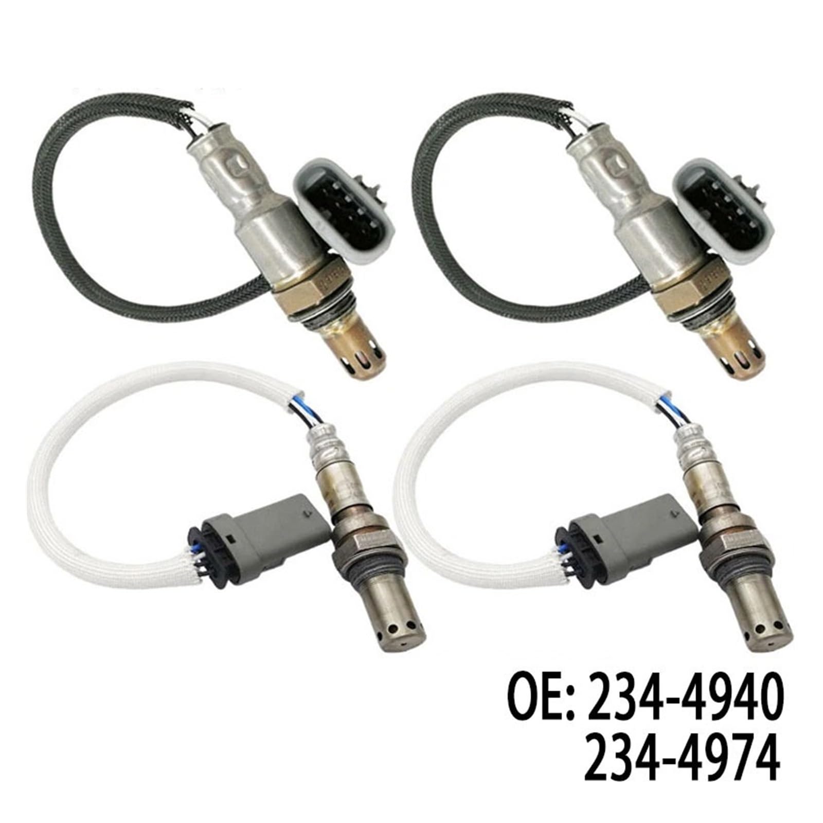 234-4763 234-4940 Sensor de oxígeno de Repuesto Directo del Mercado de Accesorios del Sensor de O2 | Chip sensor de circonio, resistente a altas temperaturas, sensor de repuesto de escape plug-and-play