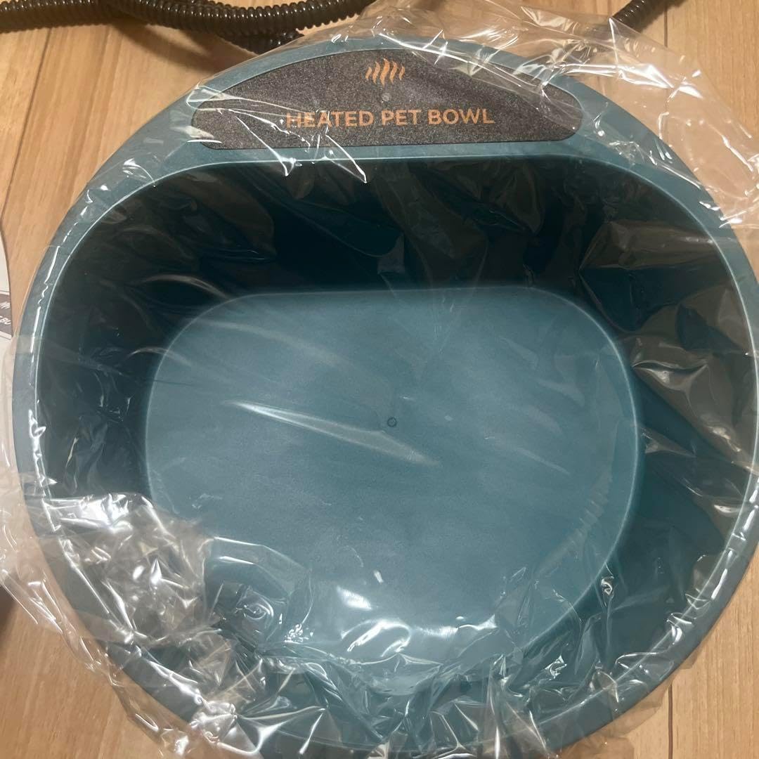 加熱可能ペット用ボウル、猫用加熱ボウル、冬小動物 25cmx12cmサイズ 2L 在庫処分】屋外用 室内用 25cmx12cmサイズ 加熱 2L PETLESO加熱可能