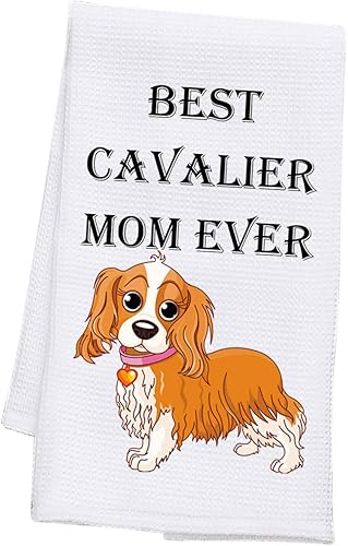 Miniatura 4 de BDPWSS Cavalier King Charles Spaniel - Toalla de cocina para regalar a los amantes de los perros, regalo para los amantes de los perros, la mejor