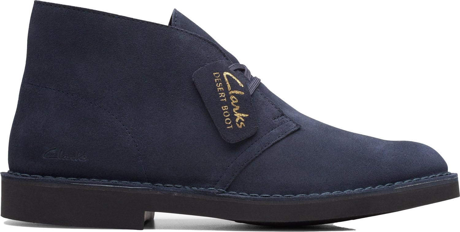 Clarks Desert Bt Evo Mens Navy Suede, 12