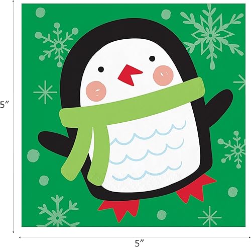 Miniatura 6 de Paquete de platos y servilletas de papel para vacaciones con platos y servilletas para 16 invitados