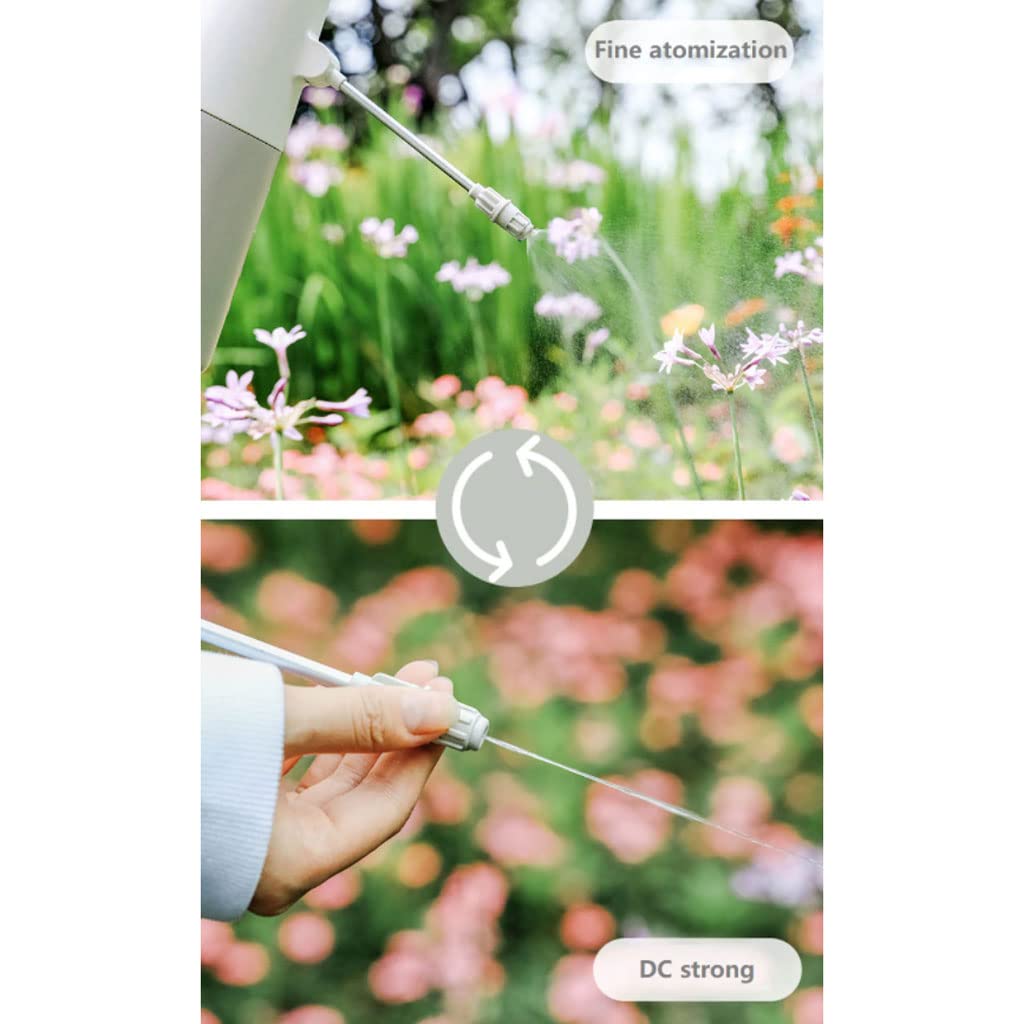 Arrosoir for Plantes Pulvérisateur électrique Grain de Bois Jardinage Ménage Arrosoir Haute Pression Intelligent Arrosage de Fleurs Équipement d'arrosage de Jardin de Grande capacité / 1302