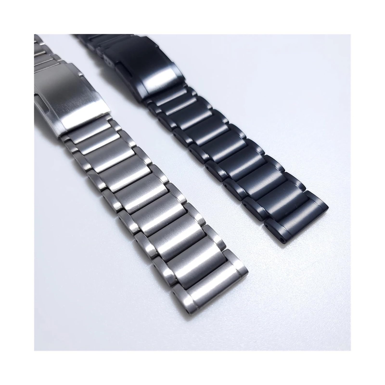 22mm Titanium Alloy Strap Compatible With Suunto Vertical Metal Watch Band Watchband Bracelet Replacement Accessories (Color : Black, Size : 22mm Suunto Vertical)