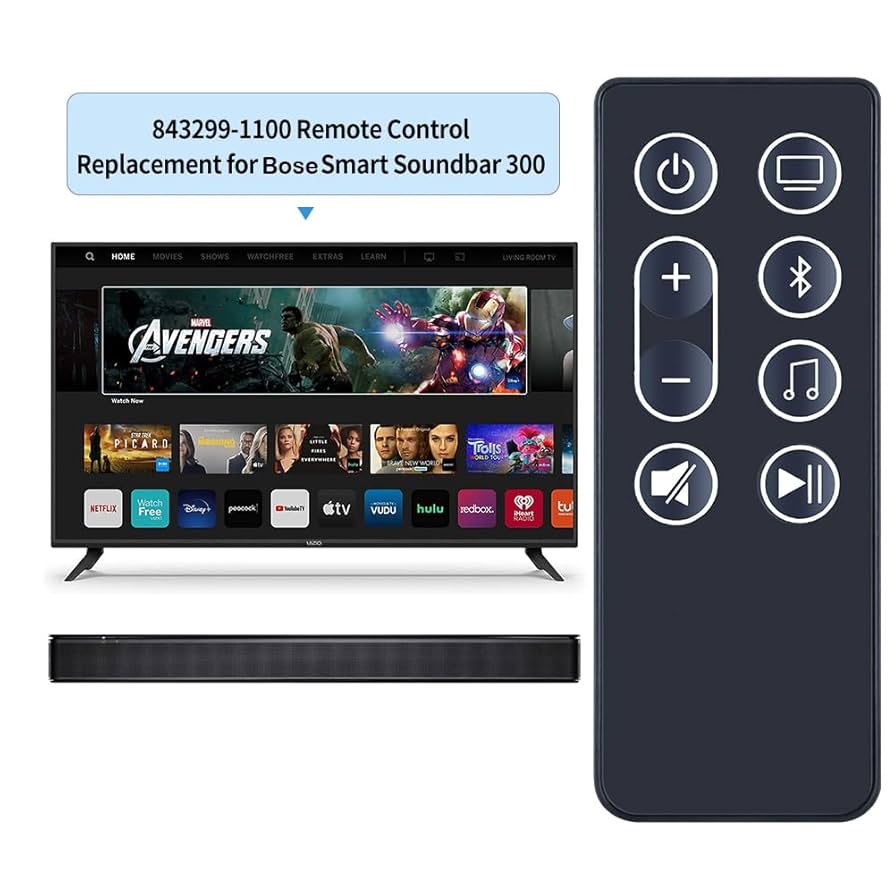 梅*ん様 リモコン欠品　Bose Smart Soundbar 300 Bose Smart Soundbar 300 Remote Control | Bose