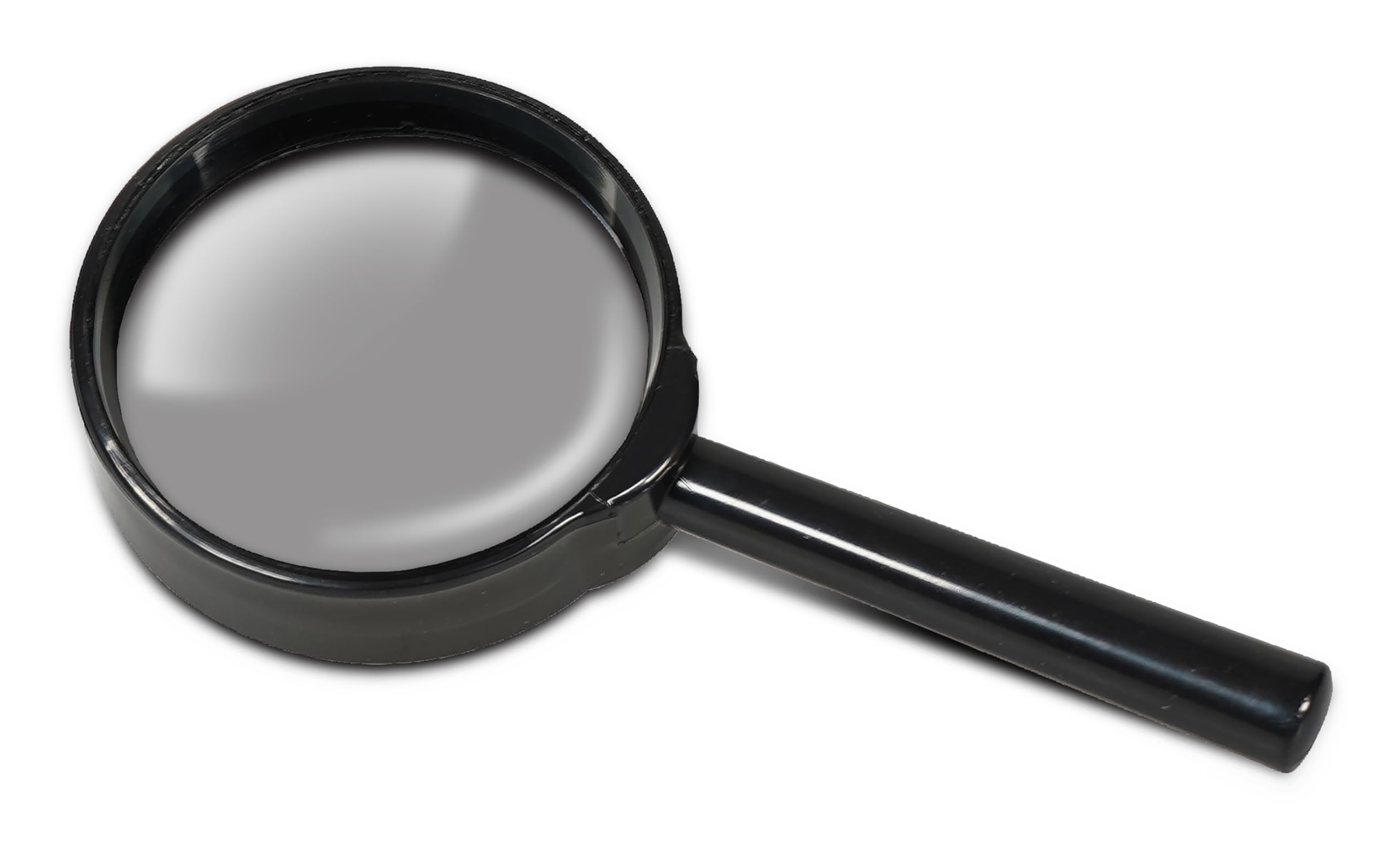 Eagle Handheld Portable Magnifying Glass With Clear Precision Optics, 5X Magnification, 50Mm Glass Lens And Easy Grasp Handle For Reading Fine Print And Close Inspection Work