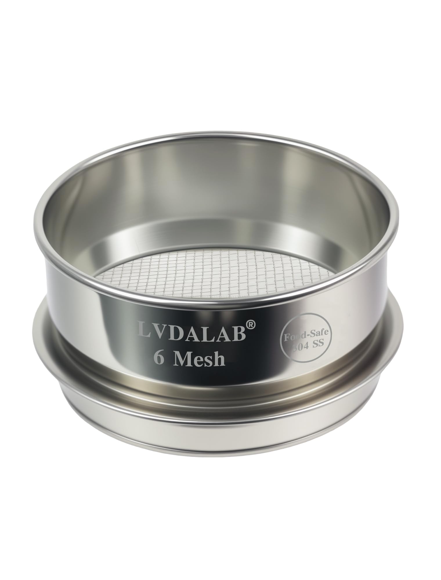 4" (10cm) Full 304 Stainless Steel Lab Sieve, 60 Mesh (0.3mm) Sifter — Amazon image 32