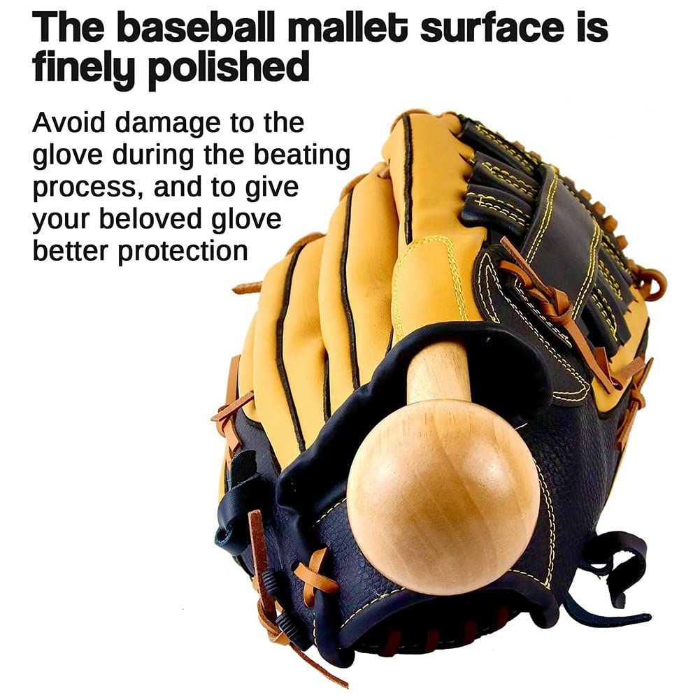 Guante de softbol, bate de una pieza, martillo de béisbol