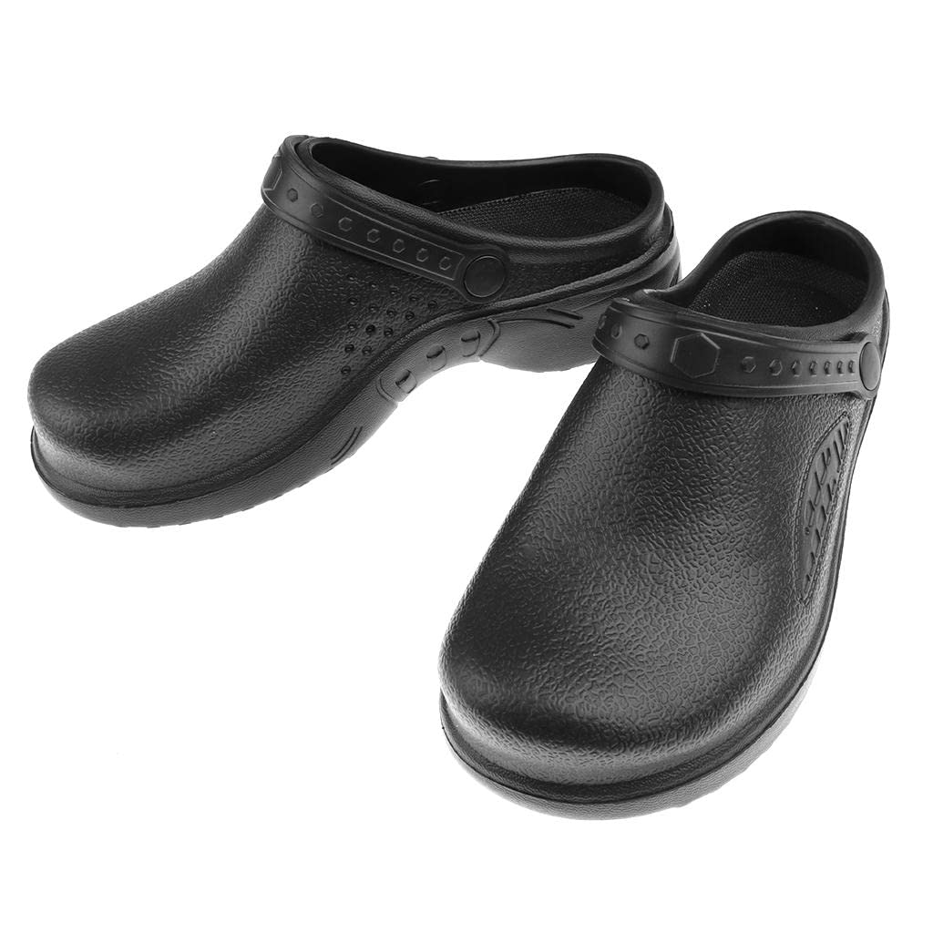 rockible Calzado de Cocina Ligero Y Antideslizante para Hombres Y Mujeres.