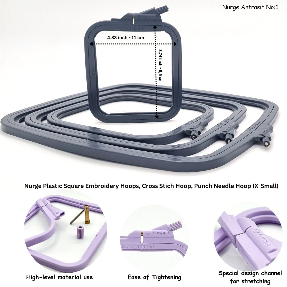 Plastic Wikkelkaartjes Voor Borduurgaren – Steekjes & Kruisjes