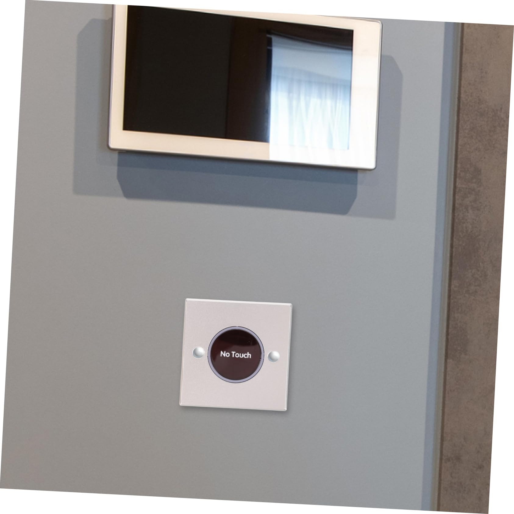 jojofuny 5 Piezas Interruptor De Sensor Automático Placas De Pared Botón Del Timbre De Puerta Cubierta De De Pared Del Timbre Cubrir El Sensor Sin