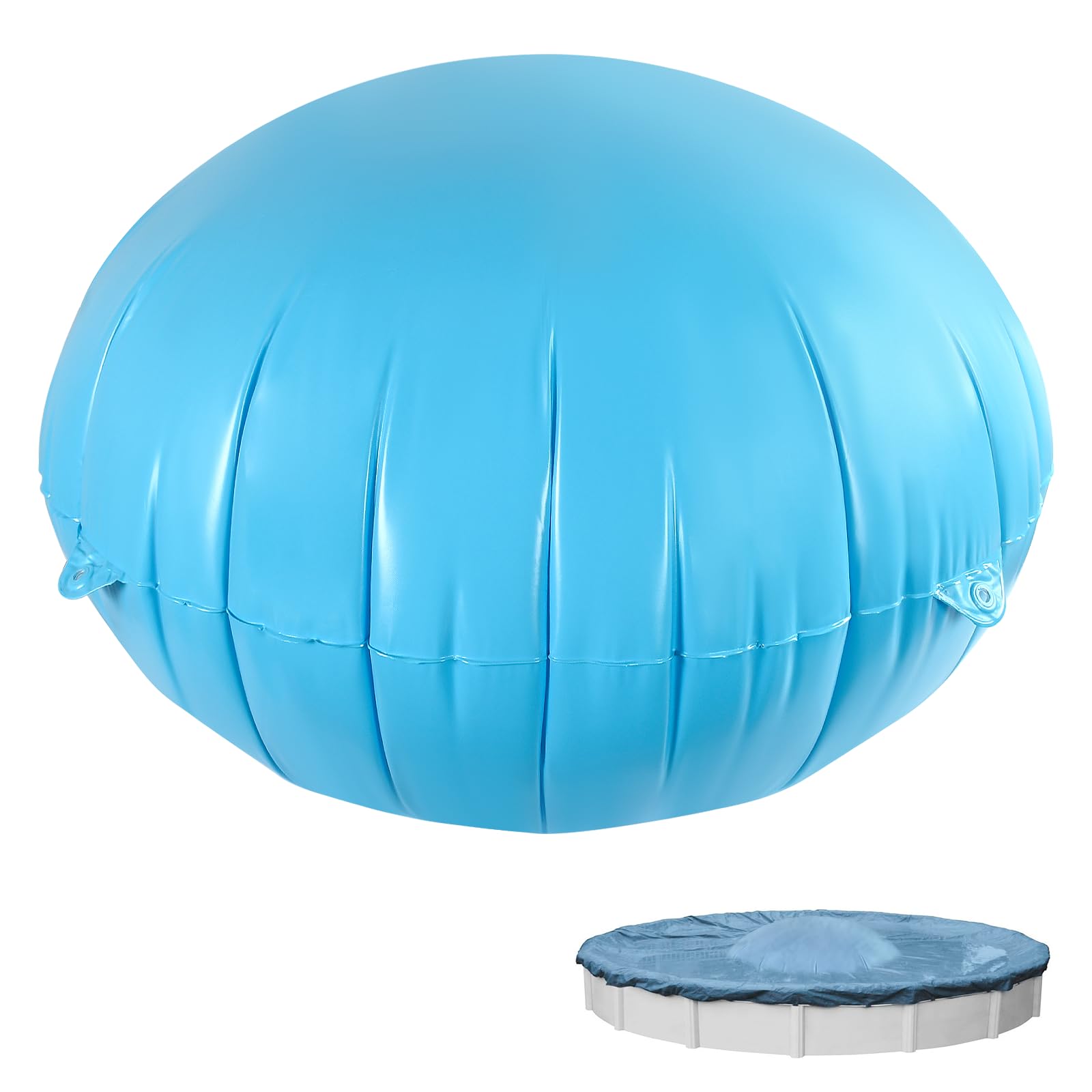 Cojín de Piscina Invierno, 4 Pies/120 CM Cojín de Aire de Piscina, Cojíns de Invierno para Piscinas, Adecuado para Proteger Piscinas Durante El Inviernos Y Las Inclemencias del Tiempo