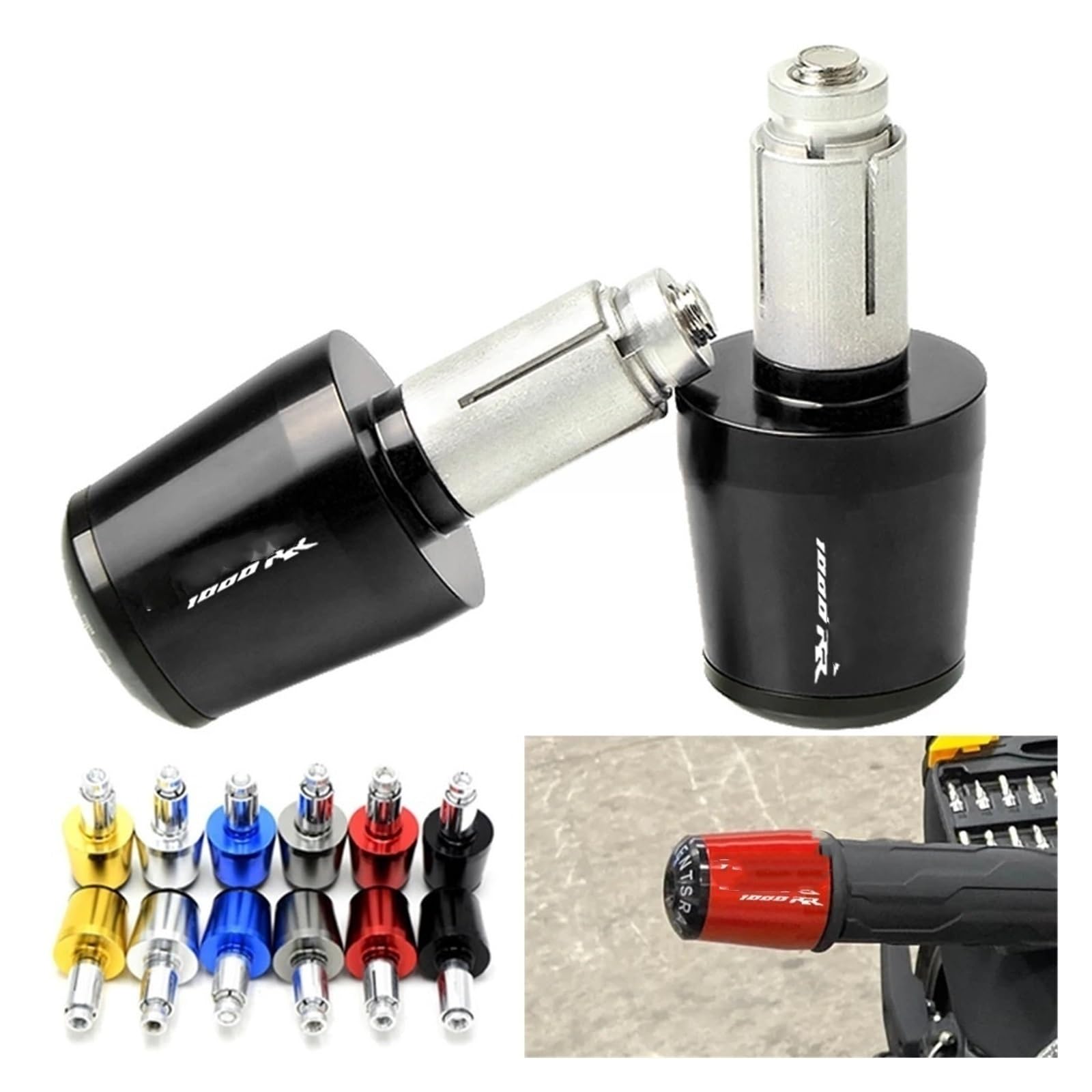 Moto Contrappesi Bilancieri Manubrio Per hond&a CBR1000RR CBR 1000RR 1000 RR SP 2004-2021 2005 2006 2016 2017 Manubrio Per Moto Manopole Per Manubrio Tappi Terminali
