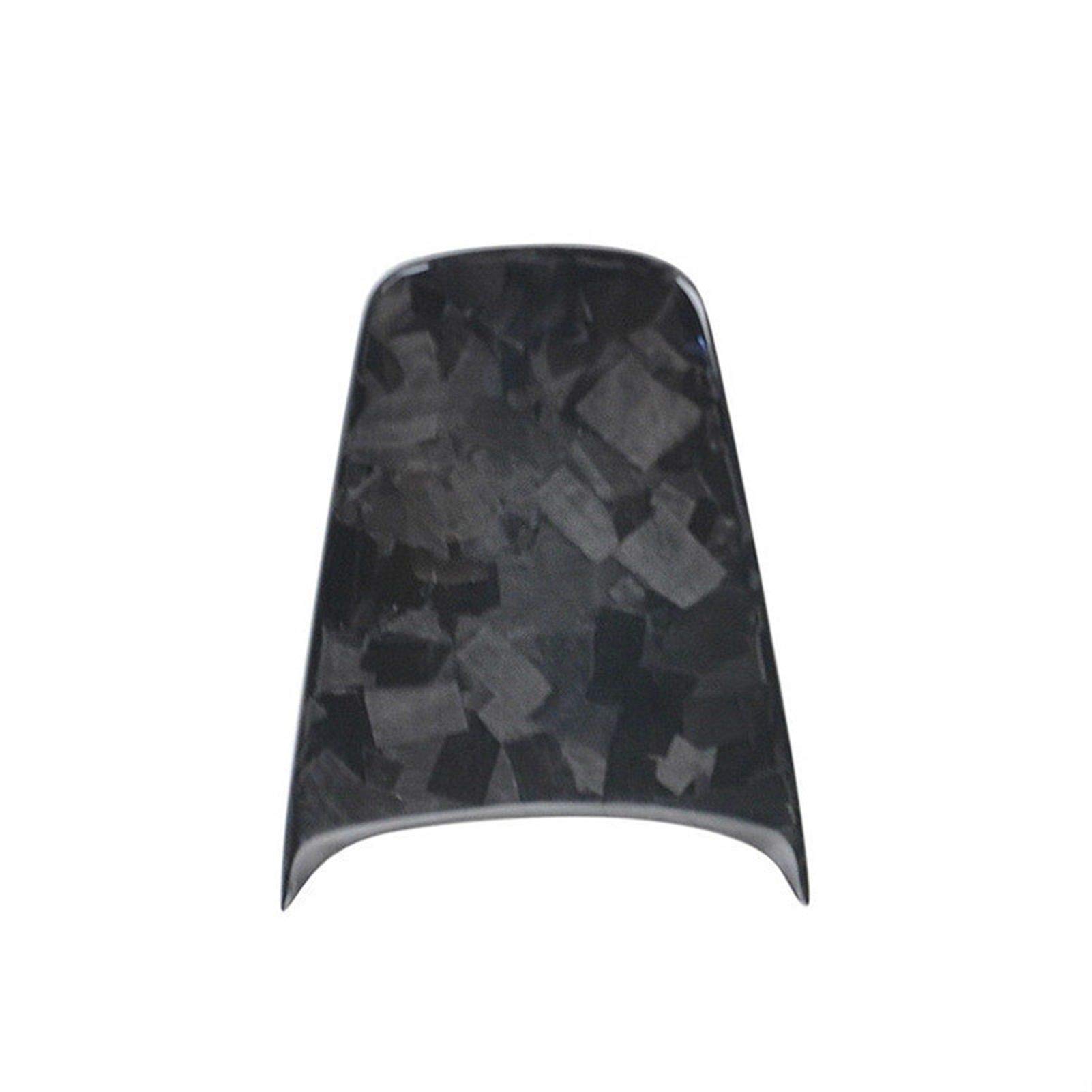 Adesivo coprivolante for auto Protezione in vera fibra di carbonio Accessori interni for decorazioni for bottoni, for Tesla, modello 3 Y Adesivo per consolle centrale