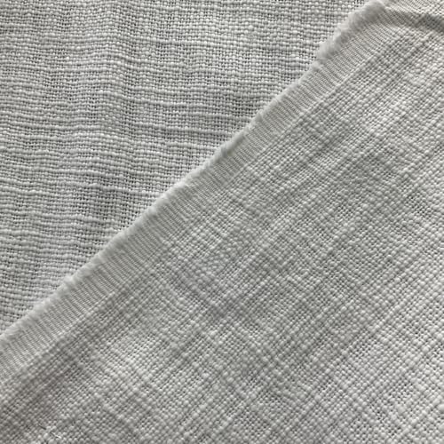 Image of 100% Cotton Duck Fabric by The Yard - Heavy Duty Canvas Cloth for Upholstery, Curtains, Bags, Crafts & Home Decor Size 62 inch- Available in Yellow, White, Natural & Blue (Off White, 3 Metre)