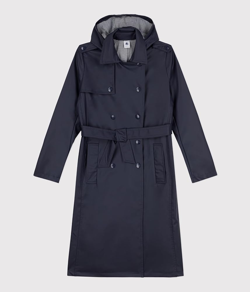 Amazon.co.jp: [プチバトー] トレンチコート A089N ダーク