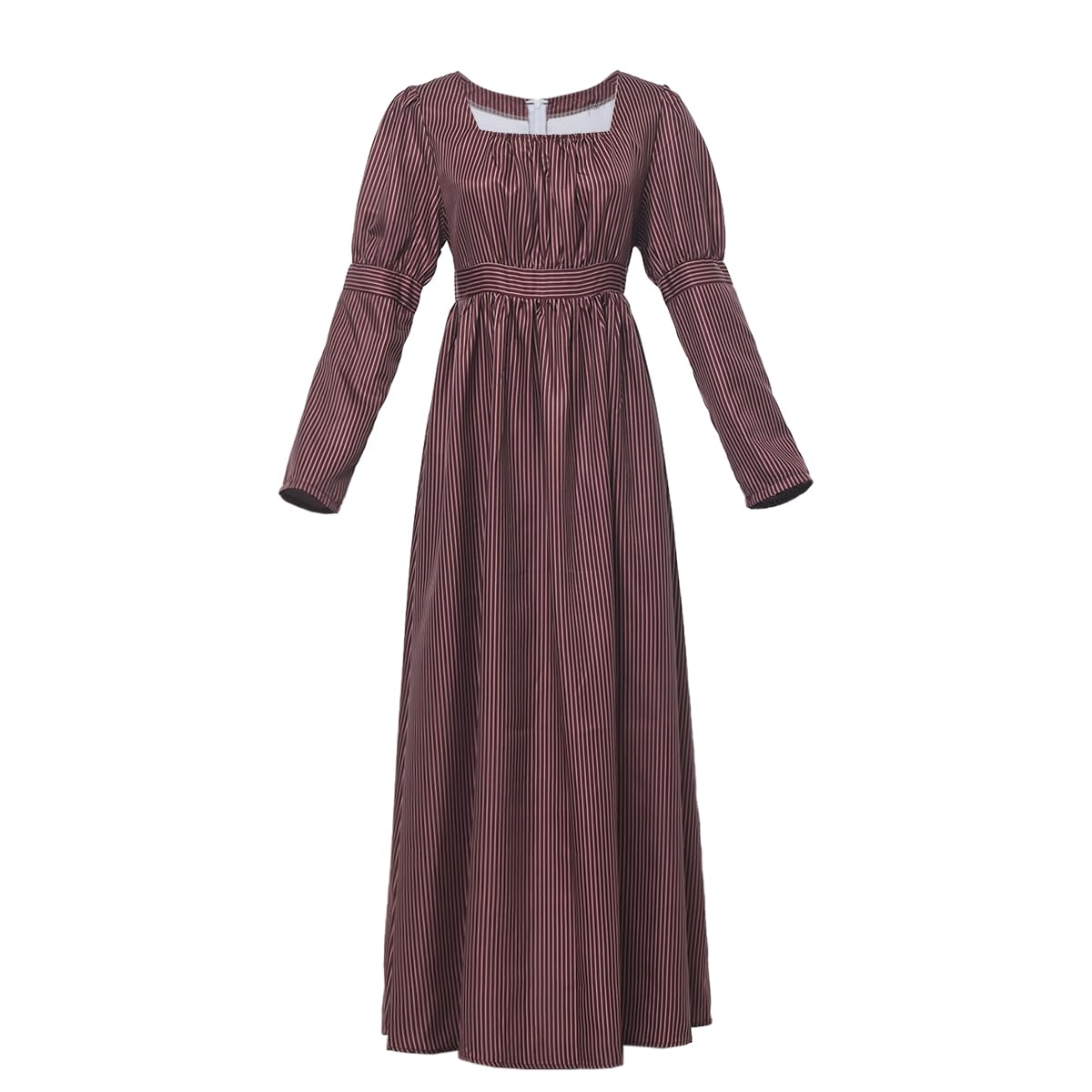 Cosdreamerwomens Renaissance Medieval Peasant Dress Empire Waist Regency  Era Ball