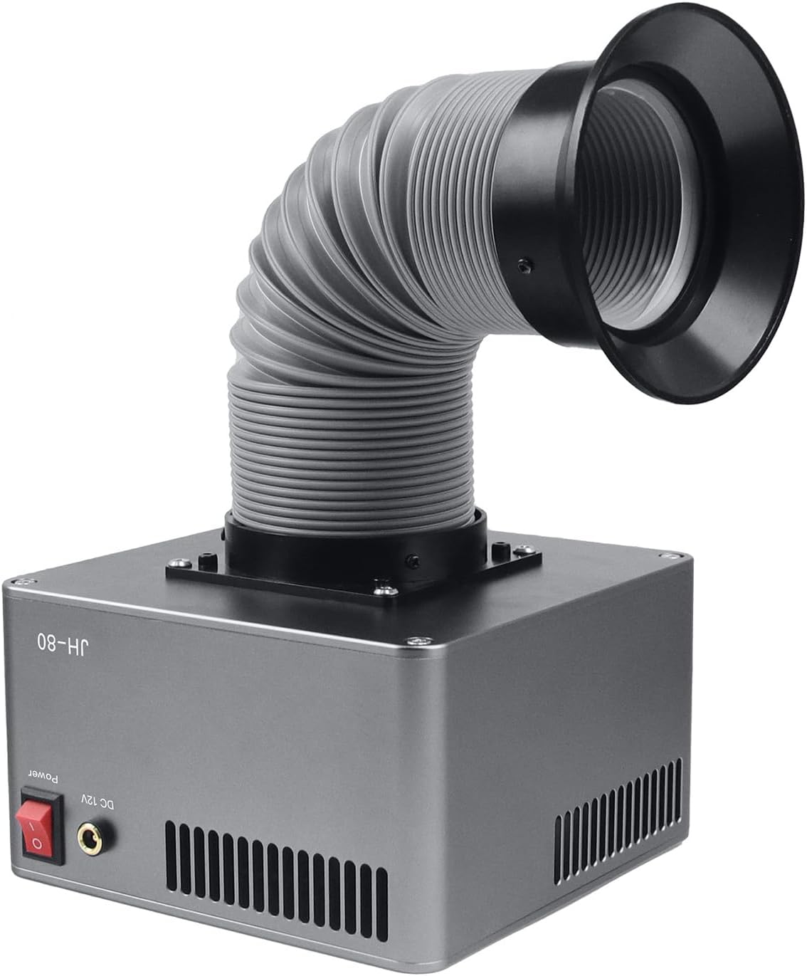 McbeAn Solder Fume Absorber, Desktop Smoke Extractor, Multiple Quick Filters, Flexible Adjustment of Tube Length and Direction, for Grinding, Polishing, Painting, Welding