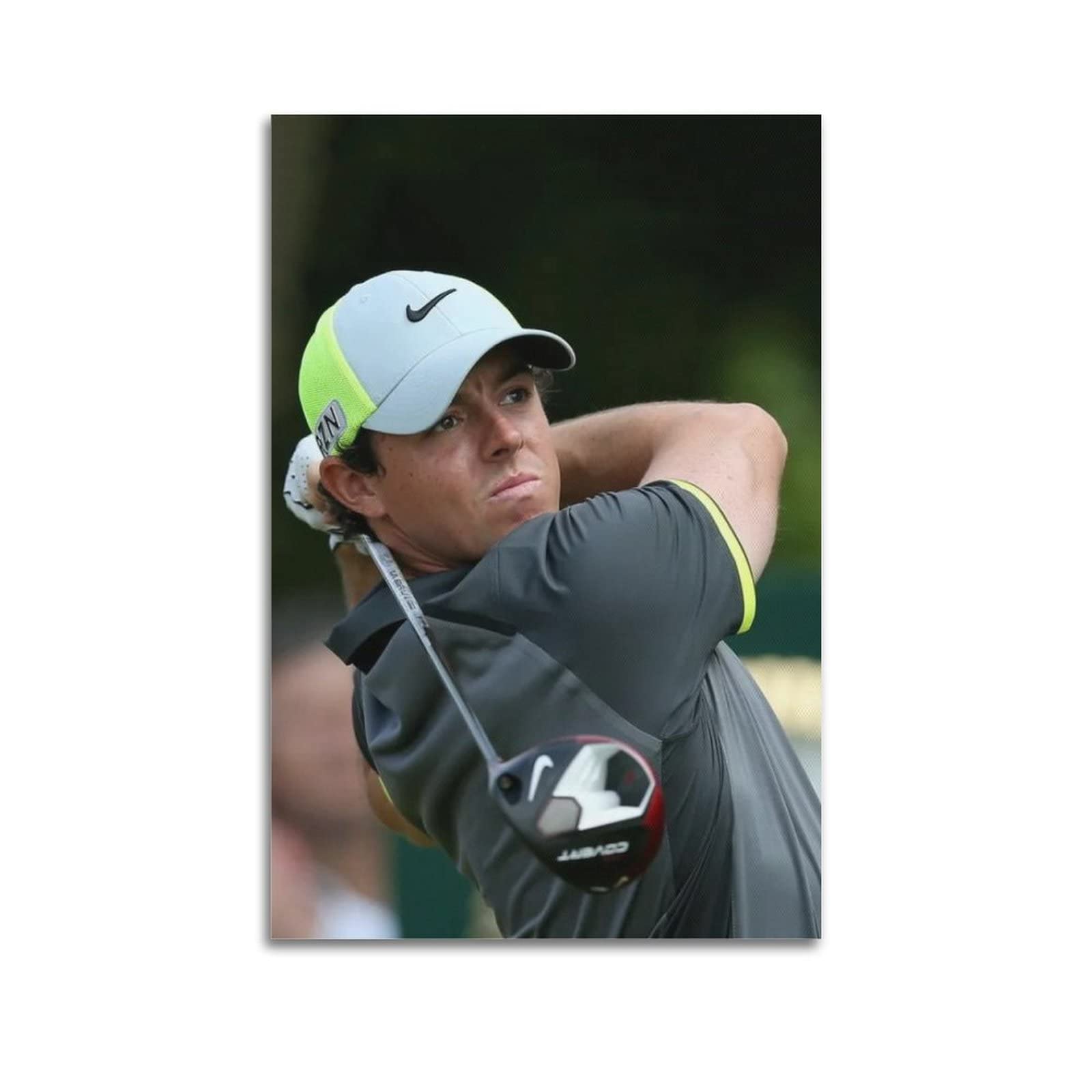 Rory McIlroy Golf World Legend Star Poster Canvas Wall Art Poster Decorative Bedroom Modern Home Print Picture Artworks Posters 16x24inch(40x60cm)