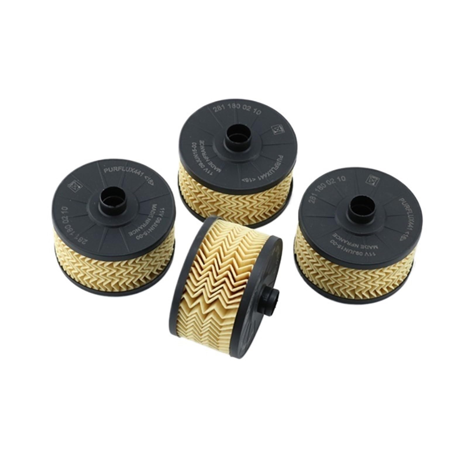 Filtro olio 2PCS/4PCS A2811800210 Elemento filtro olio 2811800210 152095084R 1520900Q0F 2001800009 Sostituzione accessorio(4PCS)