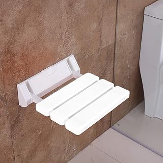 Sedile doccia a parete, sgabello pieghevole per doccia, sedia da bagno antiscivolo, per risparmiare spazio, per fare il bagno anziani disabili e mobilità limitata, per uso domestico e sauna