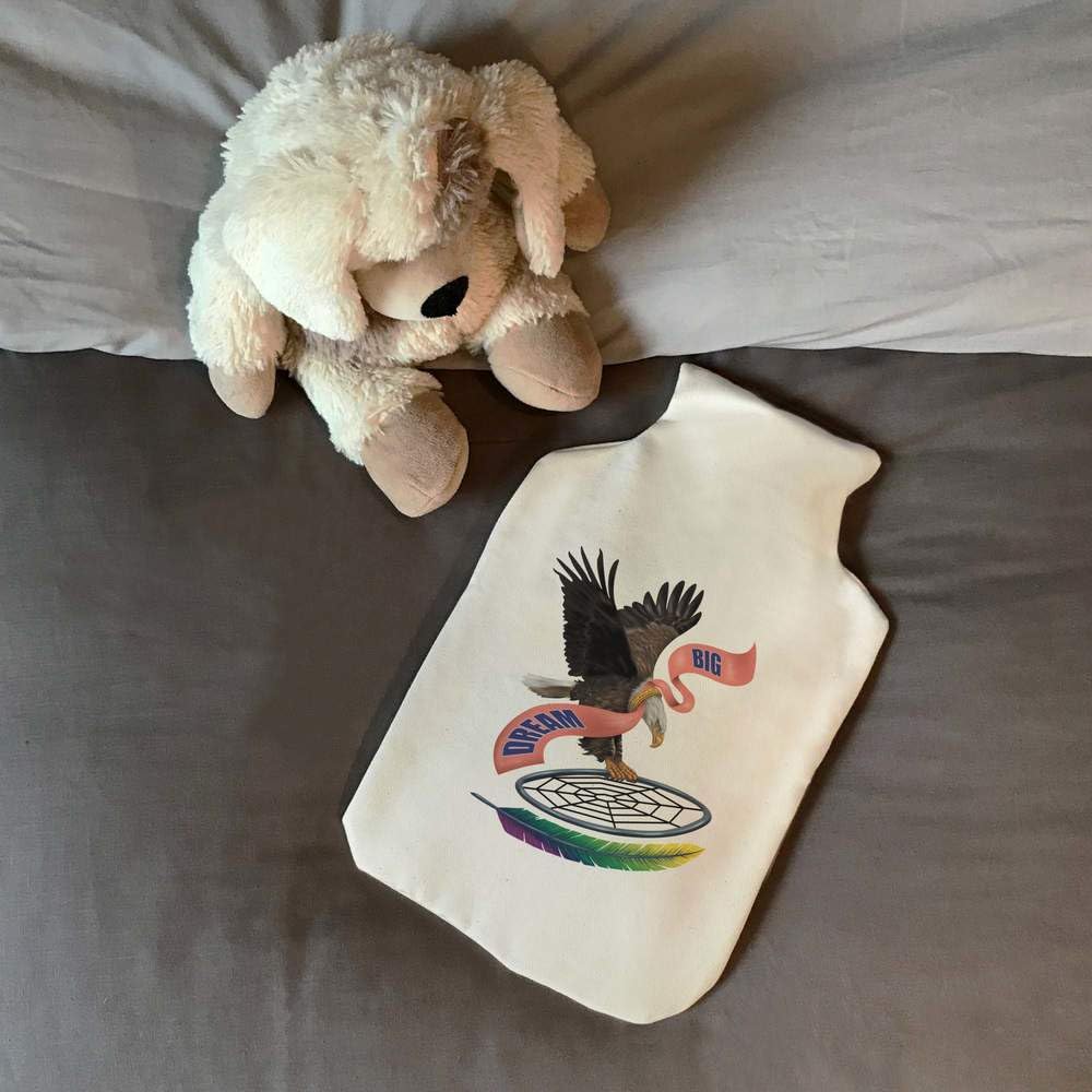 'Big Dreams, Eagle’s Flight' Hot Water Bottle Cover (HW00038482)