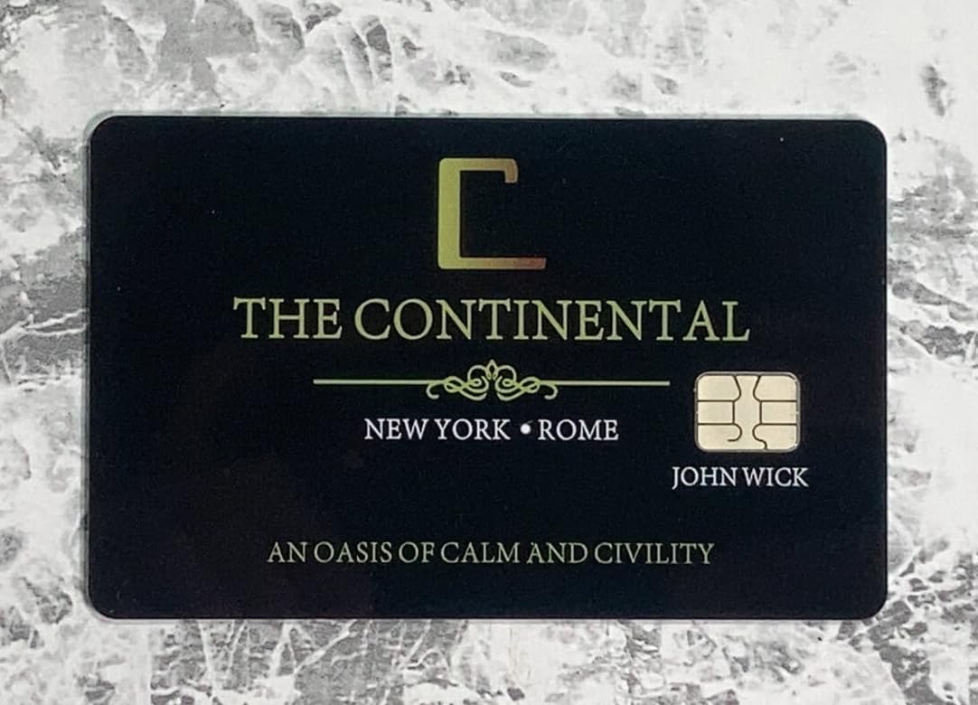 ジョンウィック　コンチネンタルホテル　 20枚 レプリカ Amazon.co.jp: 「ジョン・ウィック/キアヌ・リーブス コンチネンタル