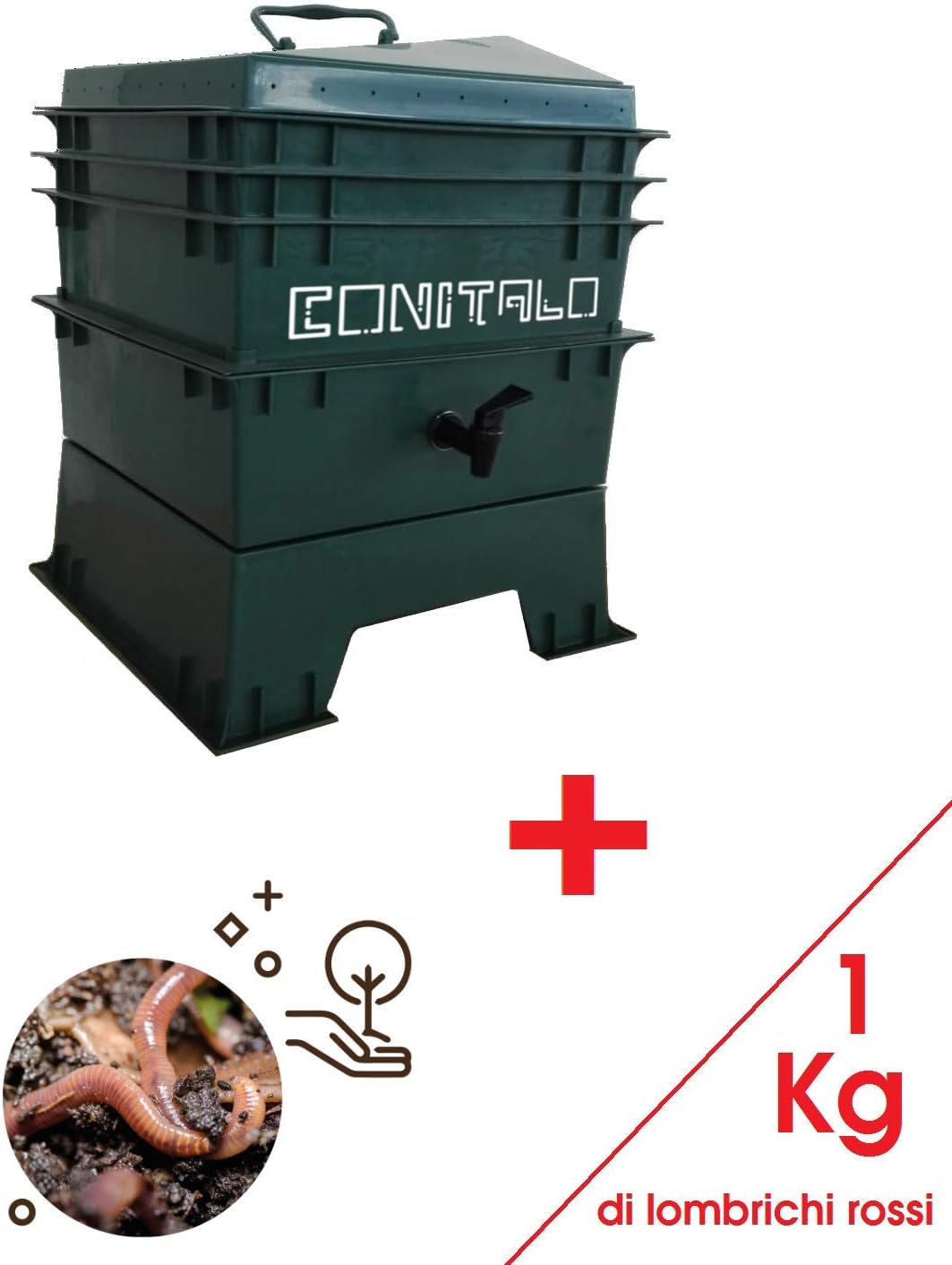 compostiera da giardino