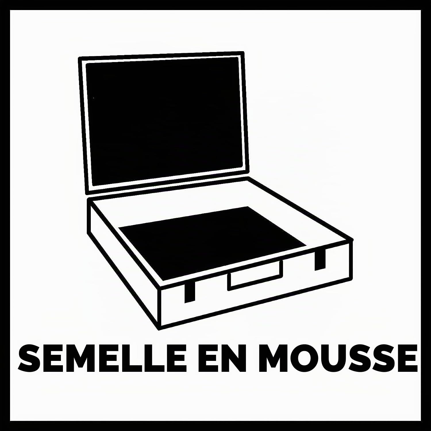Einhell E-Case S-F avec mousse