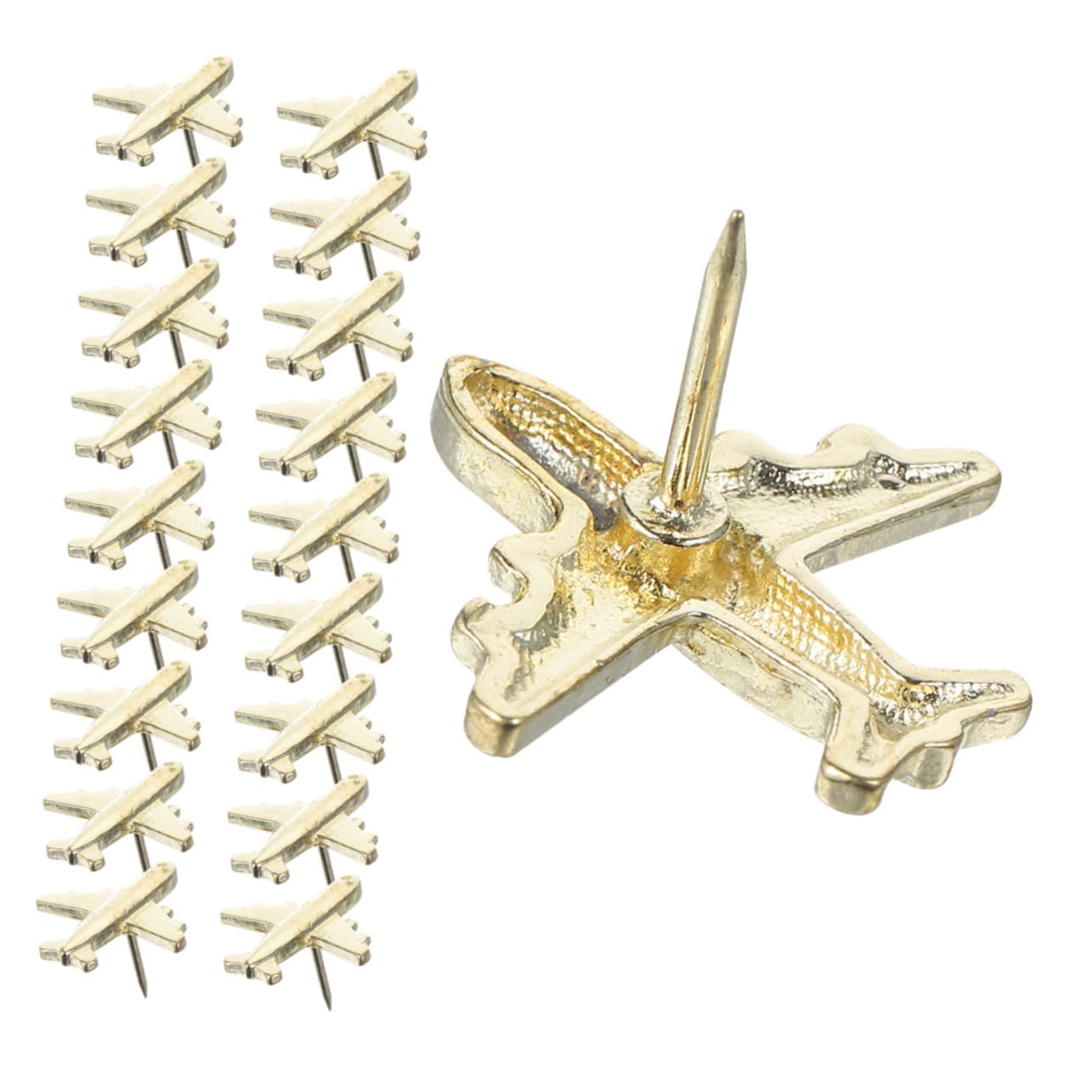 NUOBESTY 120stücke Flugzeug Pushpins Dekorative Pinnnadeln Für Pinnwand Fotowand Kartenmarkierung Für Büro Und Projekte Langlebig Und Vielseitig