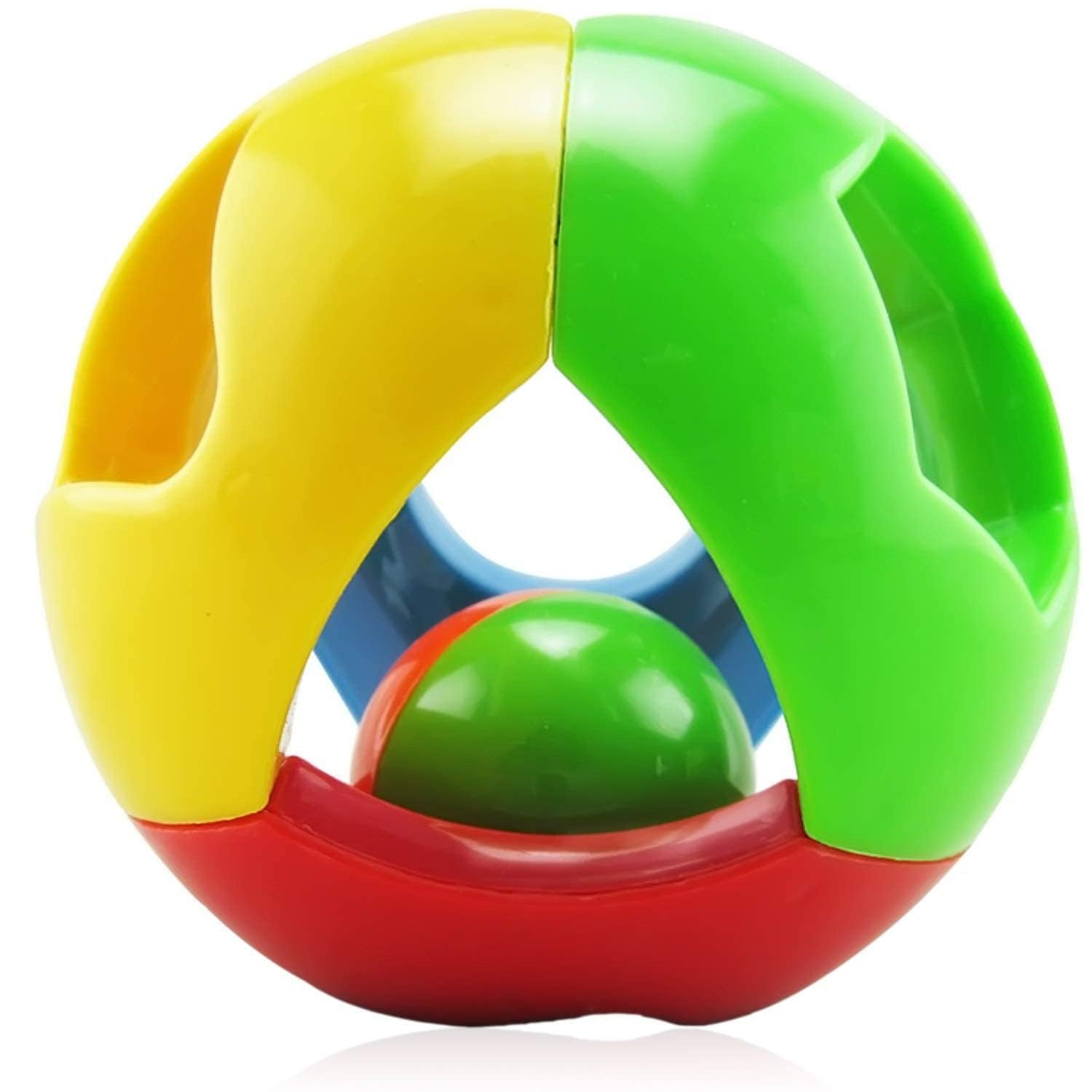 SHAKTISM Rainbow Rattle Ball, Activity and Learning Ball, Learning Activity Toy, Infant and Preschool Toys - 1Pc (B0CT36Y7HB) Amazon Price History, Amazon Price Tracker