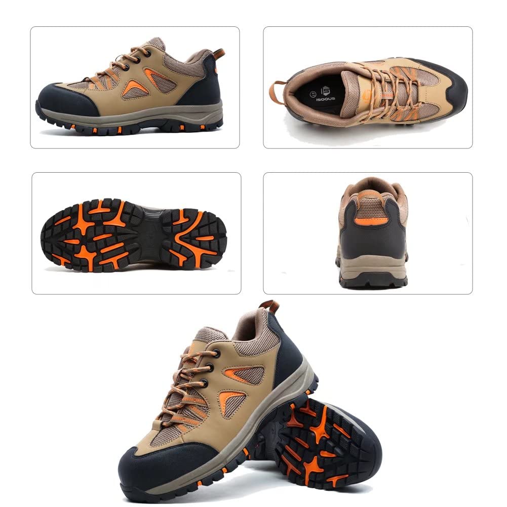Scarpe Antinfortunistiche Uomo Donna Scarpe da Lavoro con Punta in Acciaio Leggere Comodo Sportive di Sicurezza Scarpe