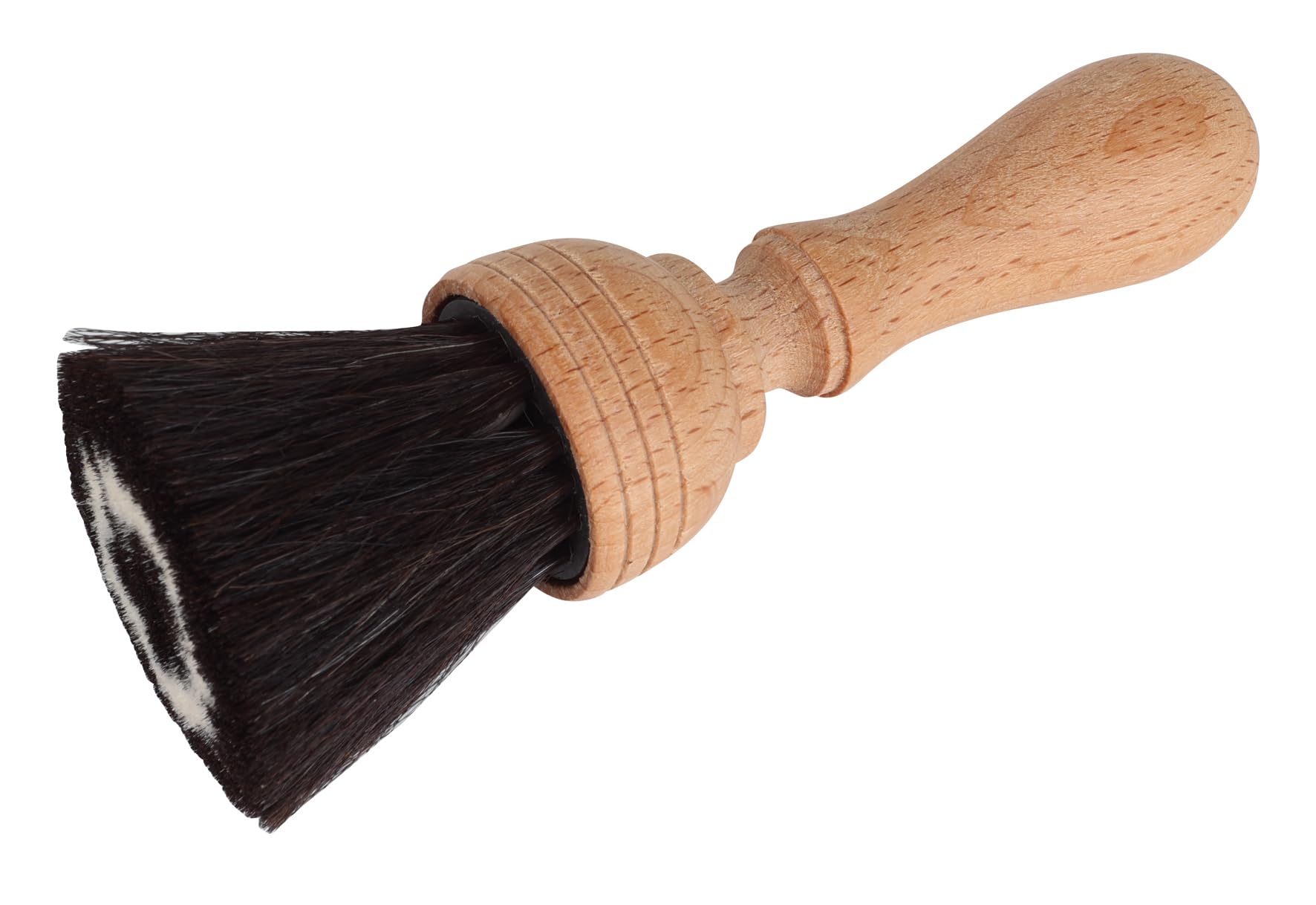 Redecker Dust Brush with Soft Goat Hair – Gentle, Antistatic Bristles for Delicate Surfaces, Handmade Oiled Beechwood Handle, Ideal for Ornaments &