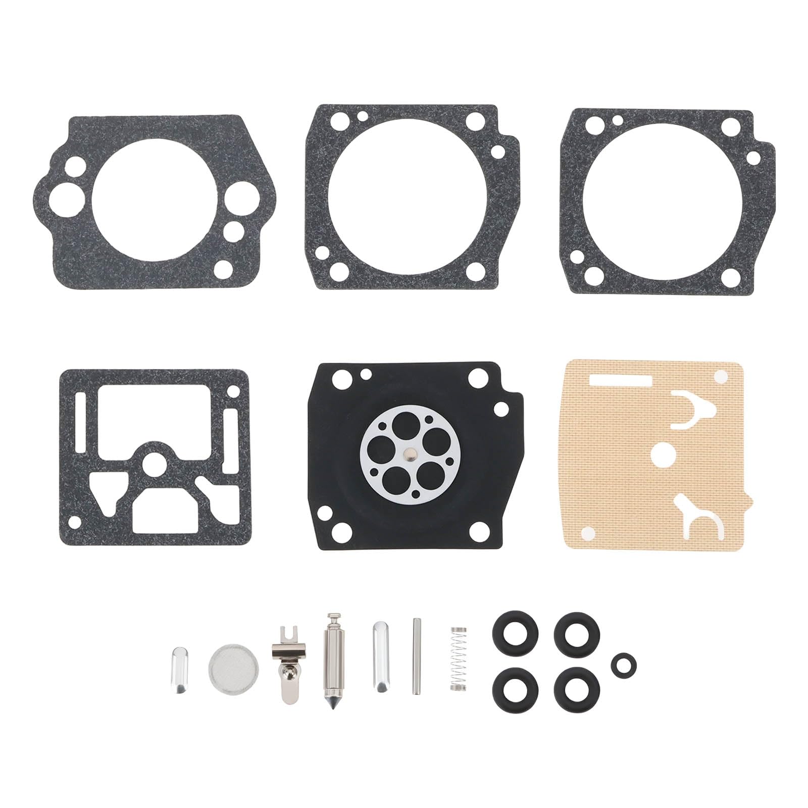 ECSiNG 1 Set Chain Saw Carburetor Kit Compatible with Husqvarna 506410003 506410004 K750 K760 Compatible with Zama RB-177