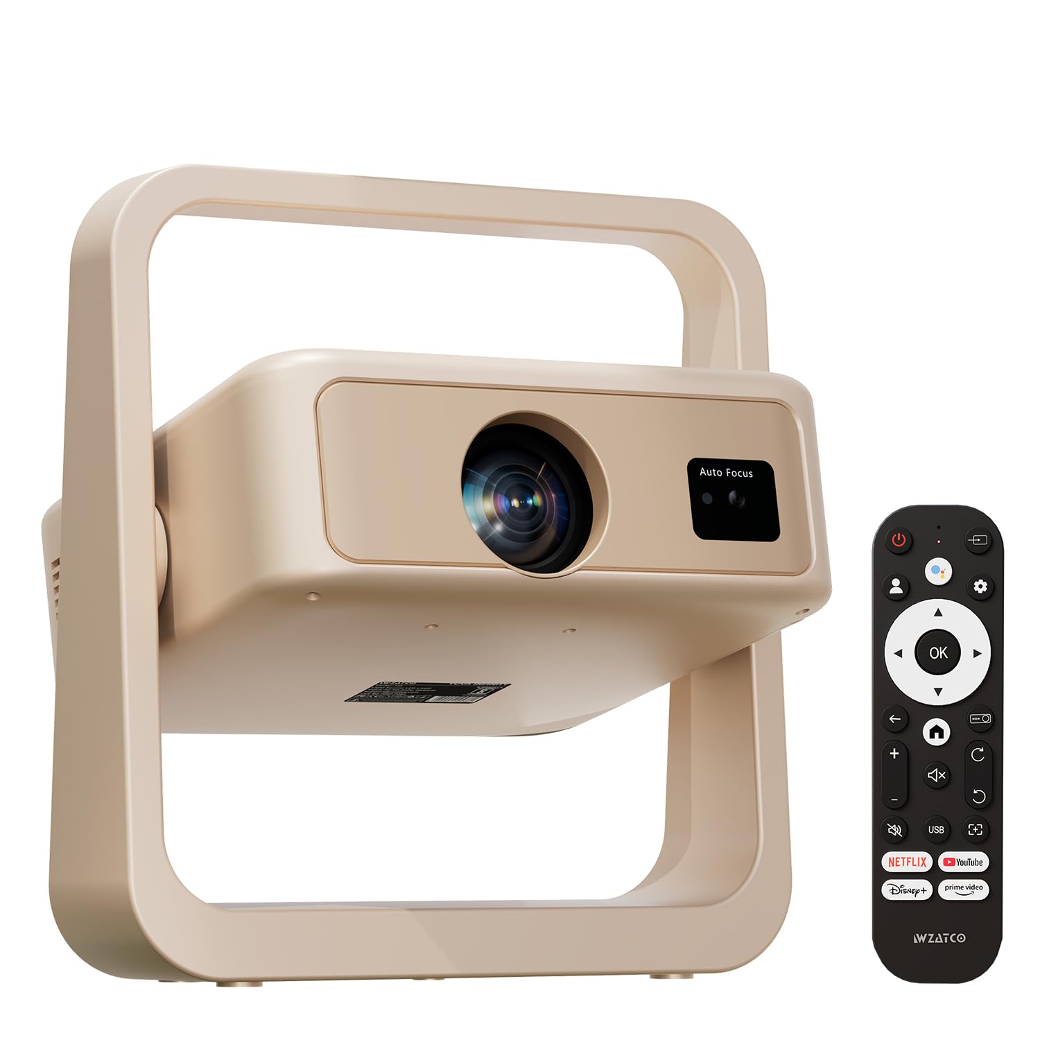 Wzatco Yuva Infinity, Google TV Official, Native 1080P, Projector 4k Ultra HD, 1200 ANSI Ultra Bright, Fully Automatic, Dust Free, Smart Mini Theater for Room, Portable 300" Cinema, 2GB RAM-image-48